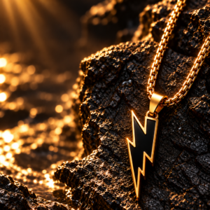 GOLD PLATED THUNDER CHAIN